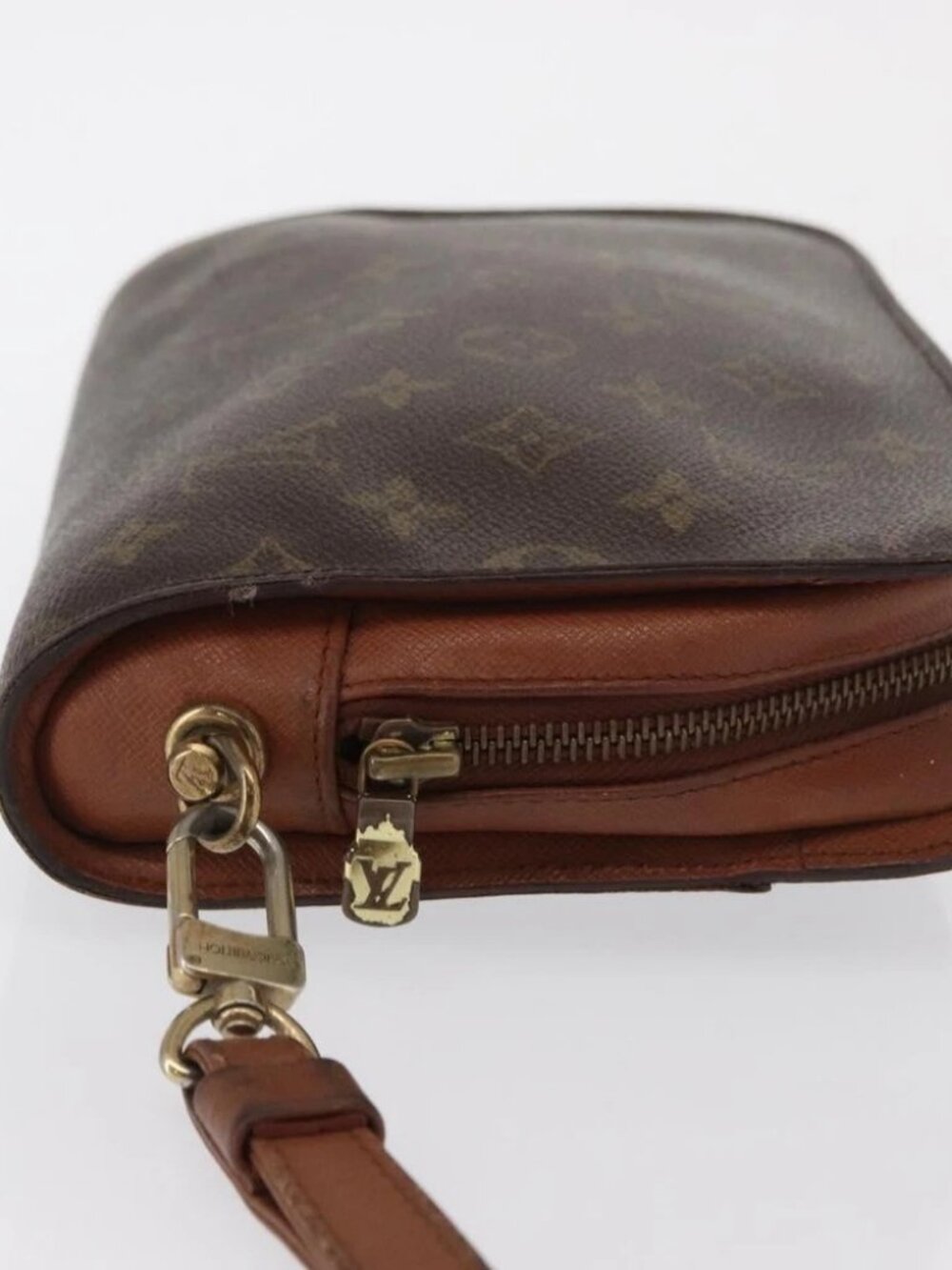 LOUIS VUITTON Monogram Orsay Clutch Bag M51790 LV Auth - Picture 4 of 16